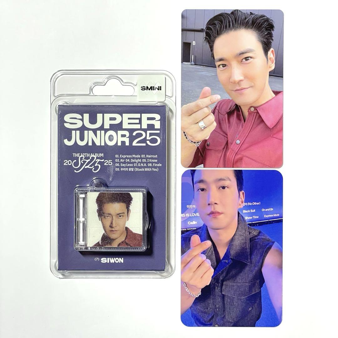 

[Б/У] SUPER JUNIOR 25 S Мини-версия. Сивон оптовая продажа