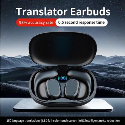 B66 Bluetooth Earphones with Real-time Two-way Translation