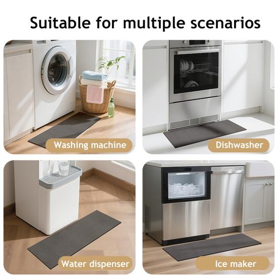 Waterproof Pad Anti-Slip Moisture Absorption Diatom Mud Floor Mat Refrigerators Washing Machines Mat