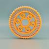 3D Printed Interstellar Gear Fingertip Gyroscope Decompression Toy For All Ages Cool Rotating Gear Artifact