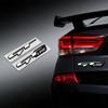 Chromowy emblemat odznaka GT Line 3D - Do Ceed Picanto K5 Stonic Optima Sportage Odznaka Naklejka Akcesoria GT Line