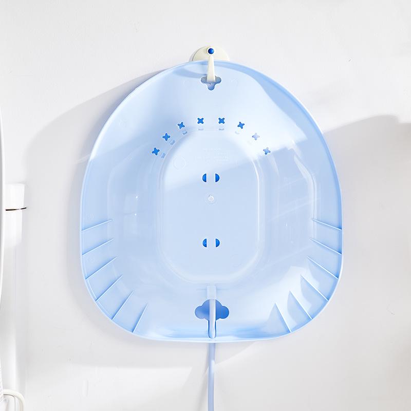 Portable Sitz Bath for Soothing and Hygiene: Ideal for Postpartum, Hemorrhoid Relief, Female Care, and Soaking.