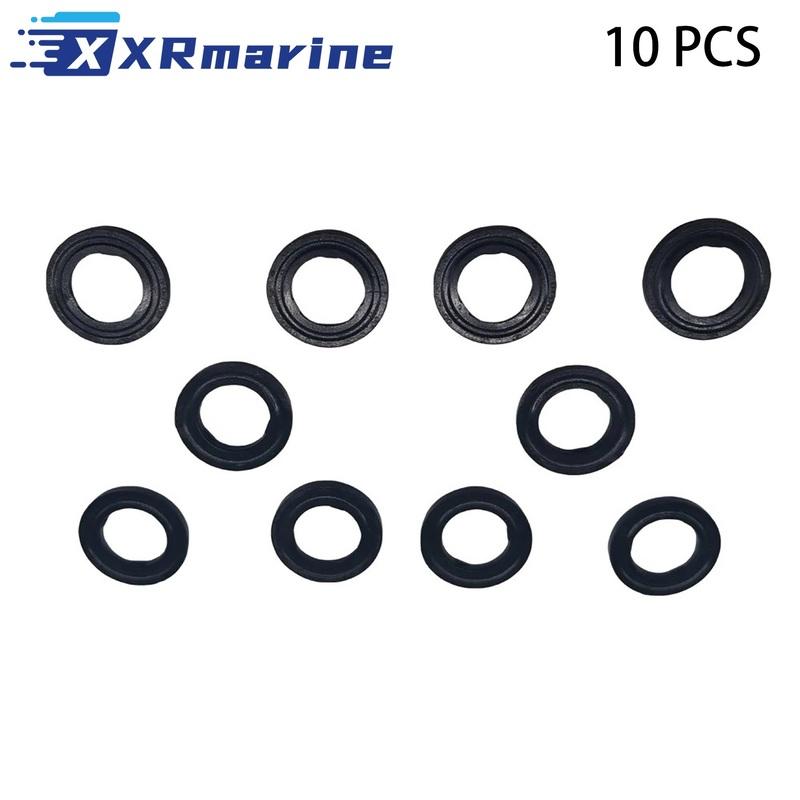 10PCS Fits for Suzuki Outboard 2-225 HP Gasket Drain Plug 5030071 09168-10022