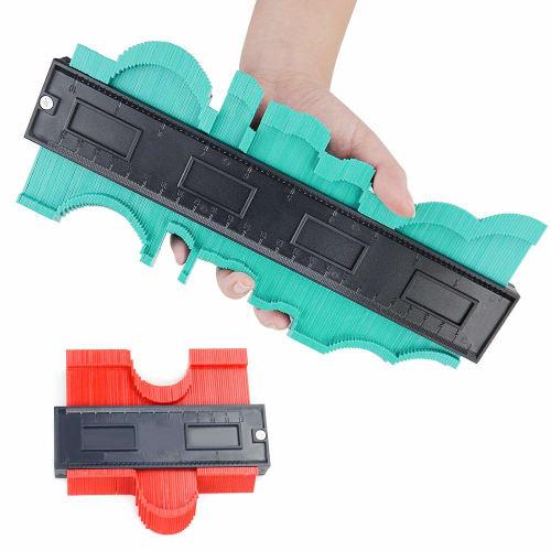 Contour Gauge, Measuring Gauge, for DIY Duplication, Curve Measurement, Profile Gauge, Irregularity Measuring Tool, Made of ABS Plastic