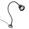 7W LED Light with Flexible Gooseneck and Magnet Base 6000K Work Lamp for Workbench Lathe Grill Workshop Industrial Lighting
