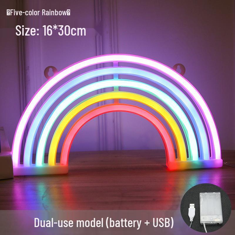 Trendy LED Neon Night Light Sign for Wall Décor