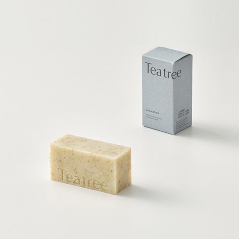 [Aromatica] Tea Tree Balancing Cleansing Bar 110g