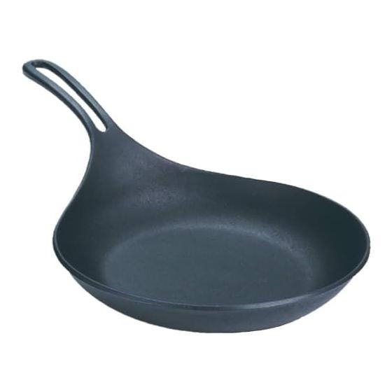 Iwachu Omelette 24 Black Baked Inner Diameter: 23.5cm IH Compatible Frying Pan Nambu Ironware 24601