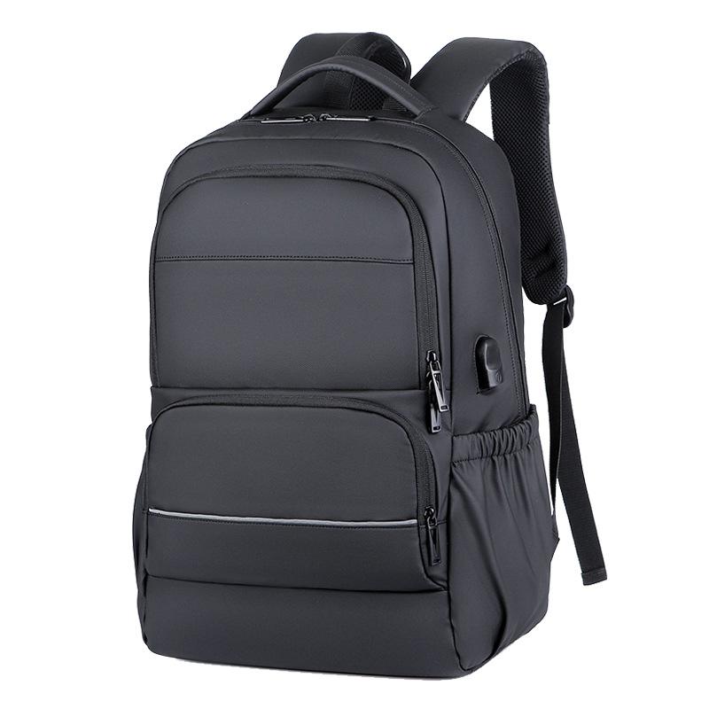 Men's Large-Capacity Waterproof Commuter Backpack for Business, Travel, and School
