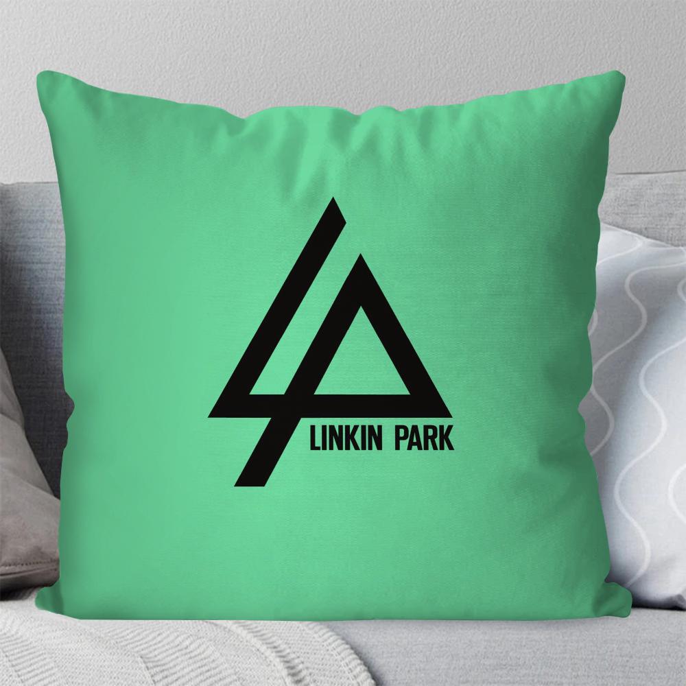 Band L-Linkin From Zero P-Park Pillow Case Square Pillow Bedroom Sofa Leisure Comfort Cushion Living Room Home Decoration 40X40