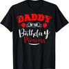 Camiseta Festa de Aniversário Tema Morango - Papai da Princesa do Aniversário