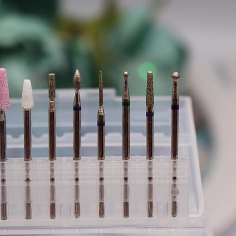 Nagelbohrer-Bits, rotierender Fräser, Maniküre- und Pediküre-Werkzeug für elektrische Nagelmaschinen zum Entfernen von Nagellack-Gel