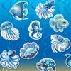12pcs Paper Hawaiian Spiral Hanging Tag Waterproof Ocean Theme Pendant  Party Favors