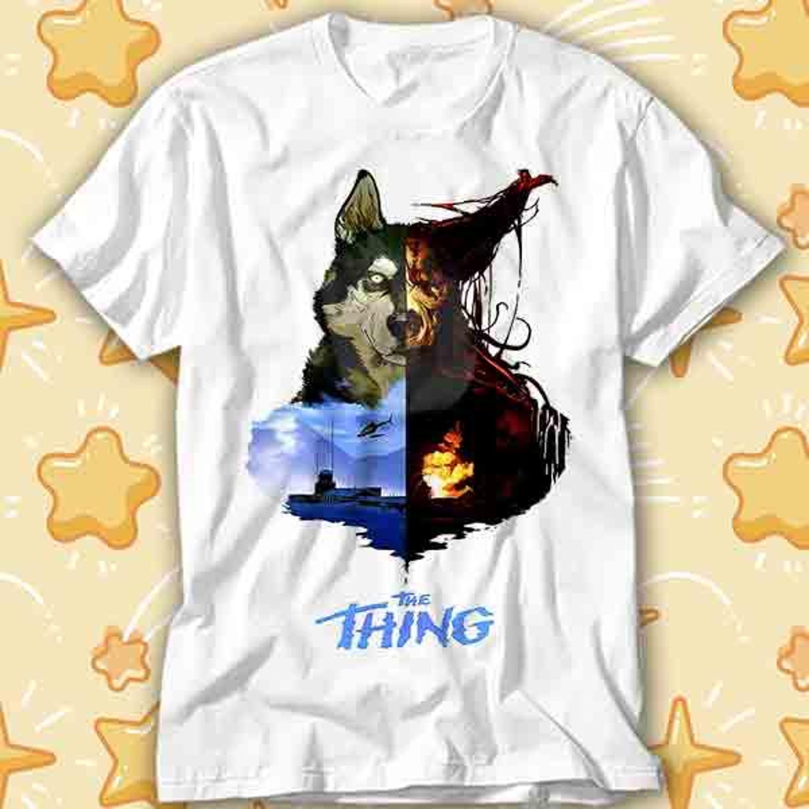 The Thing Movie Horror John Carpenter 80s Movie Film Poster T-Shirt 606 4XL