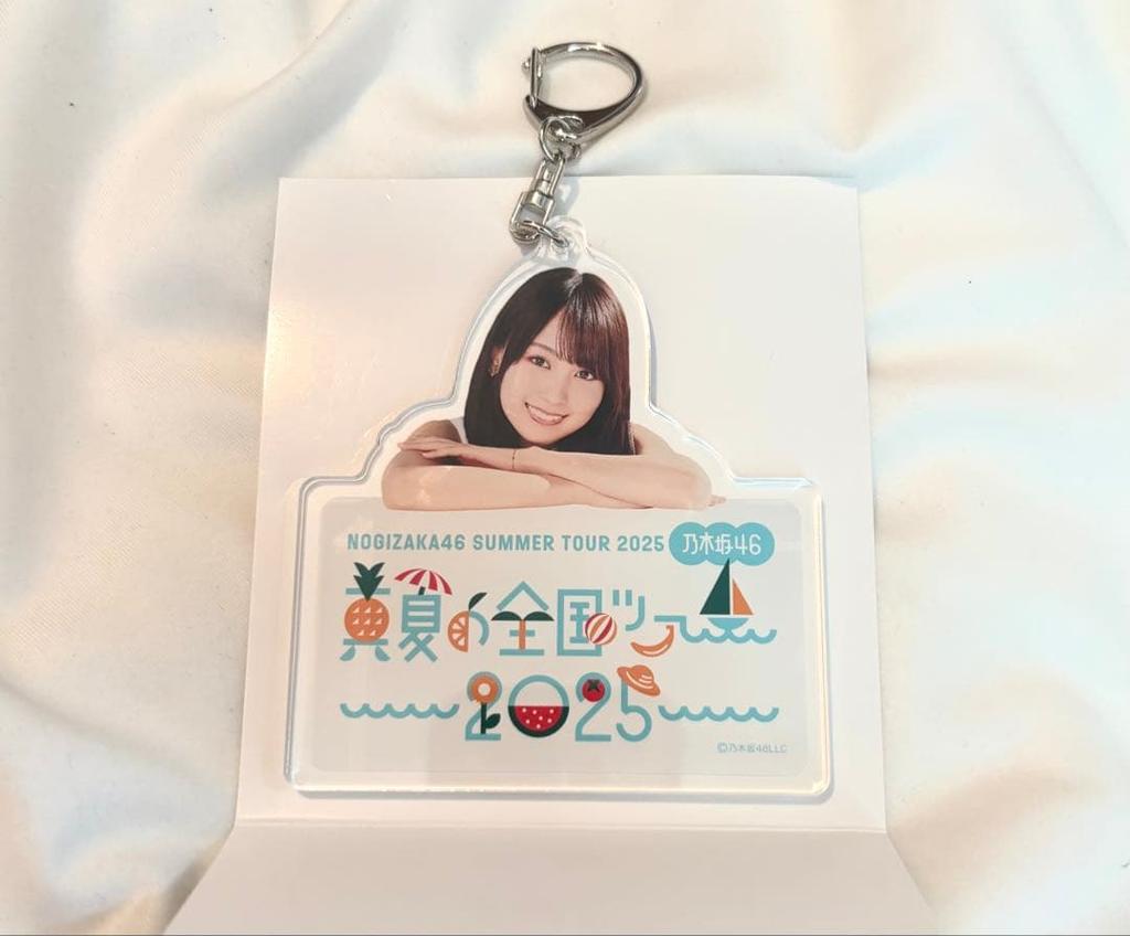 [USED] Nogizaka46 Kaki Haruka Purchase Bonus A Prize Individual Acrylic Keychain