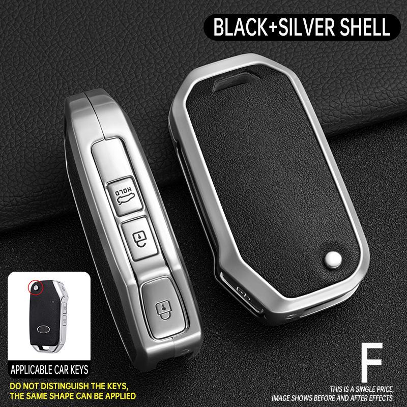 

Compatible Kia Key Case for 19-Model: K3 M6300, KX3 Arro K5300 Folding Remote Shell Cover