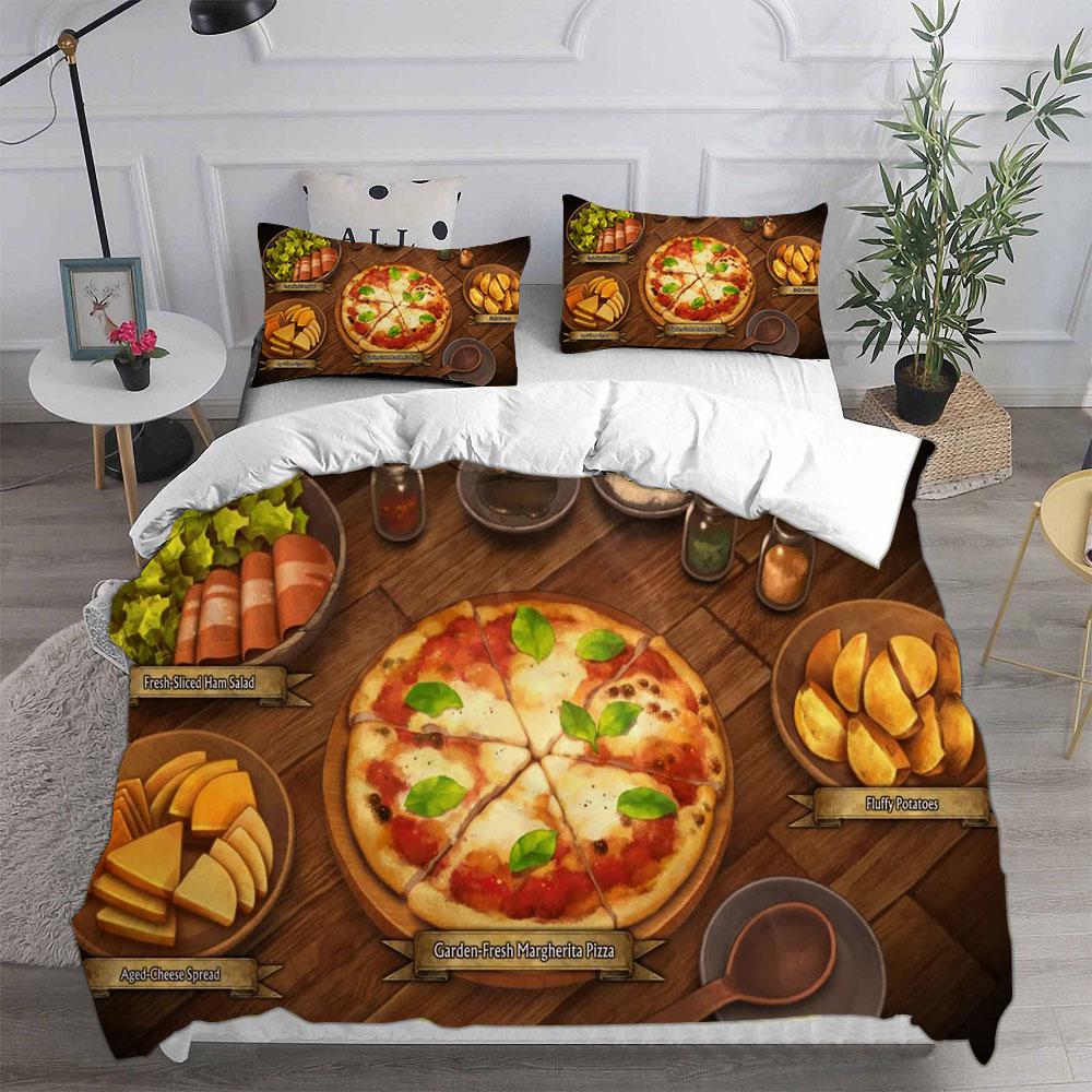 3D Printed Game Unicorn Overlord Bedding Sets Comforter Quilt Bed Cover Duvet Cover Pillow Case 2-3 Pieces Sets Kids Adult Size