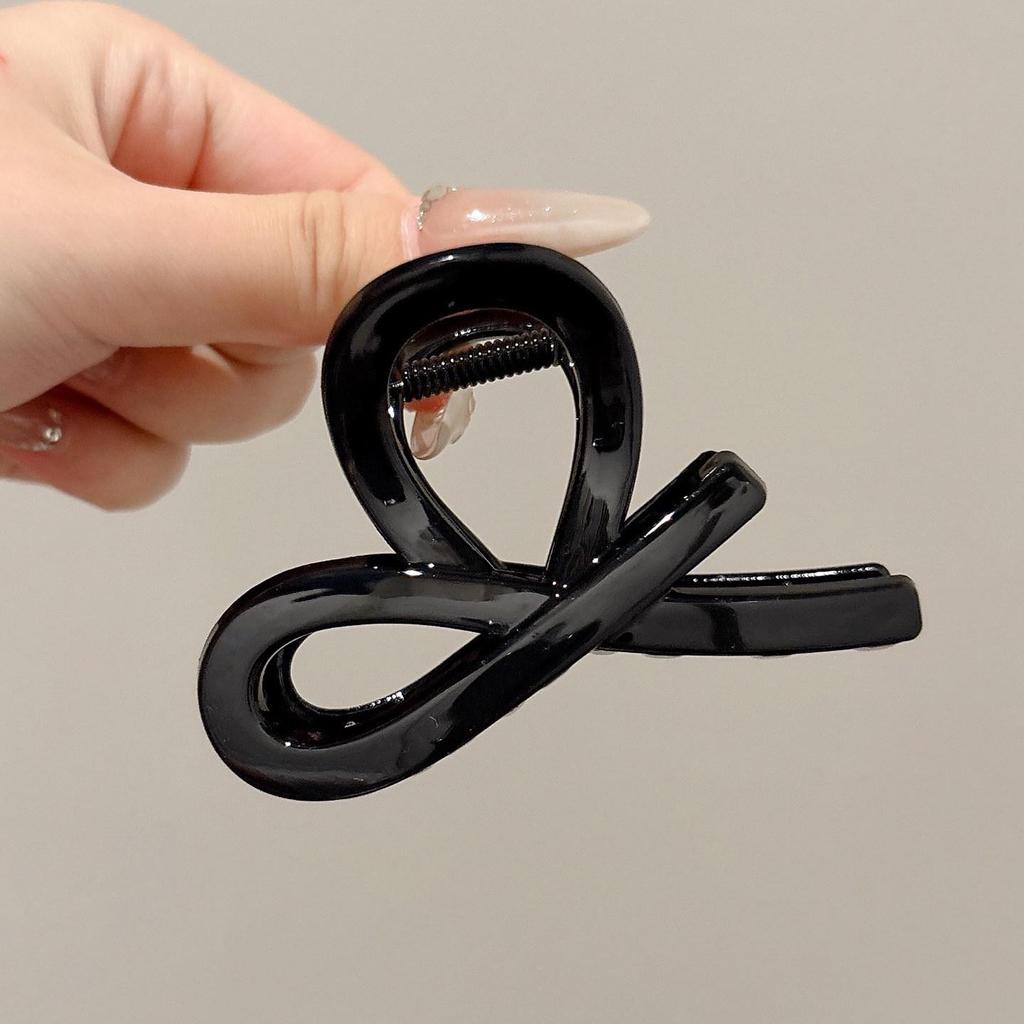 Elegante Grote Haarklem voor Dik Haar - High-End Koreaanse Updo Shark Clip