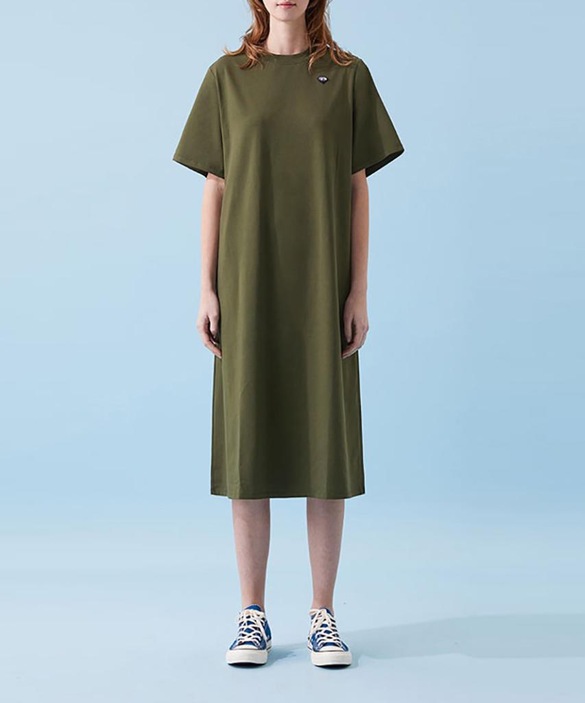 Boyeon Daimaru Symbol Long Dress Khaki 031