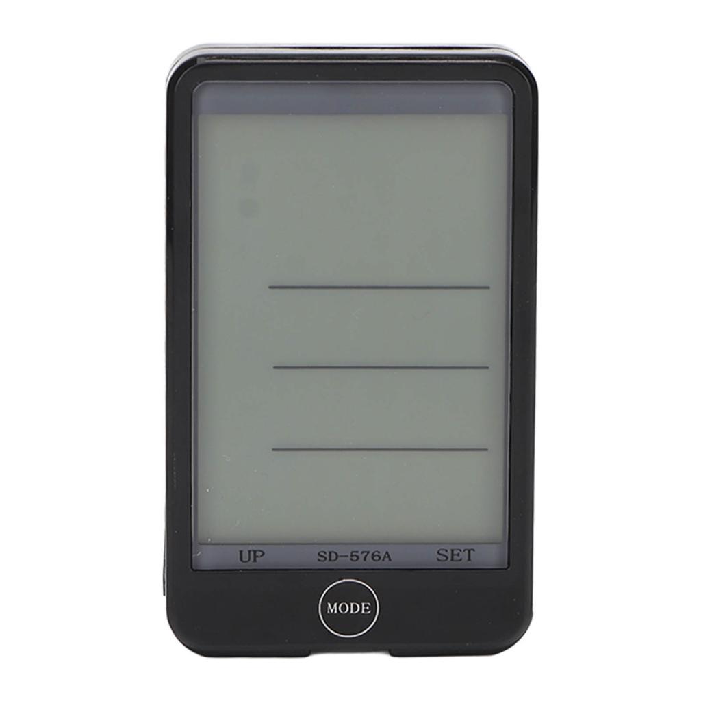 Bike Computer Speed Meter Waterproof LCD Backlight Display Auto Wake Up Intelligent Sensor Cycling Odometer