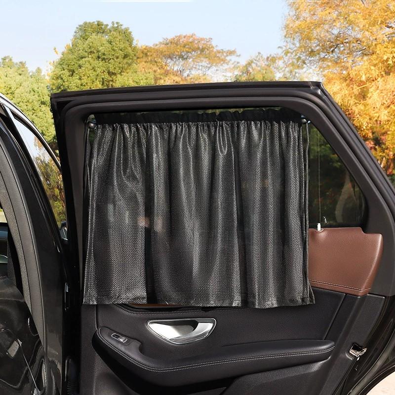 Car Window Sun Shade  Suction Cup Mesh Summer Heat & Privacy Cover