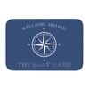 Nautical Welcome Aboard Boat Doormat Mat Anti-Slip Kitchen Bath Living Room Entrance Carpet Rug 40*60cm Balcony Footpad