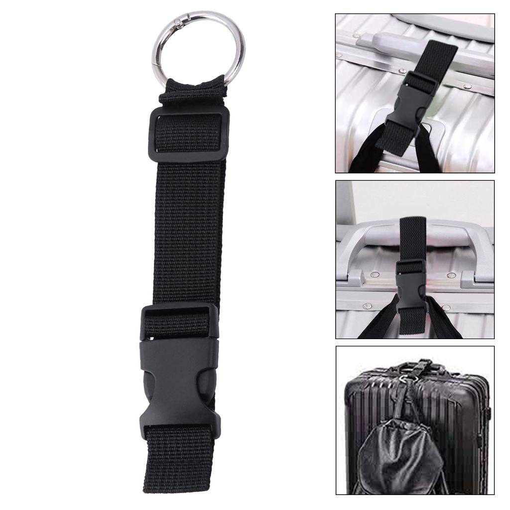 Luggage Connector Strap Luggage Strap Gripper Add a Bag Jacket Holder Gripper Carry On Luggage Belt Travel Accessories