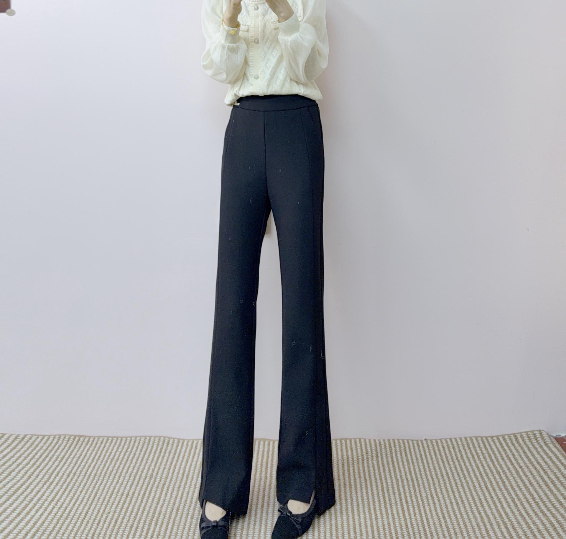 

Spring 2026 High Waist Flared Slim Pants 627 XL (59-64 kg)
