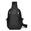 Men's Chest Bag Simple Single-shoulder Crossbody Bag Nylon Waterproof Casual Gradient Color Small Bag Trendy Men's Bag