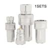 1 Set Release Fitting Carbon Steel Internal Thread Pneumatics