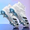2025 new high-top mandarin duck football shoes men's broken nails children's girls AG long nails student training sports shoes