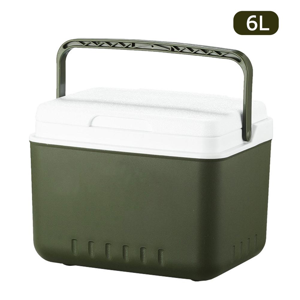 

6/13L Household Cooler Box Large Capacity Food Storage Box Heat Preservation Fresh-Keeping Incubator for Outdoor Camping Fishing
