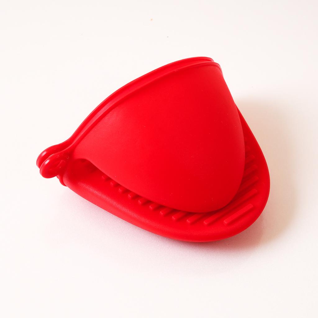 1 Pair Kitchen Silicone Heat Resistant Gloves Clips Insulation Non Stick Anti-slip Pot Bowel Holder Clip Cooking Baking Oven Mitts