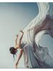 Modern Ballet Dancing Girl Canvas Painting Elegant Dancer Wall Art Pictures Poster Prints for Living Dance Room Home Decor