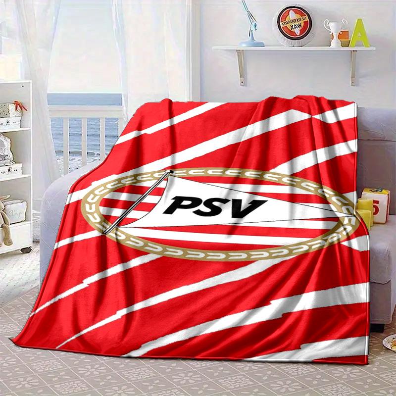 Psv Eindhoven Redesign Tragbare Decke/Weiche Decke Bettwäsche Decke Geeignet für Reisen Camping Wohnzimmer Büros Sofas Fan Geschenke