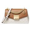 Crossbody Bag Lita Classic Old Flower All Over Printed Retro Casual Color Block Letter Logo Canvas and Leather Shoulder Small Size
