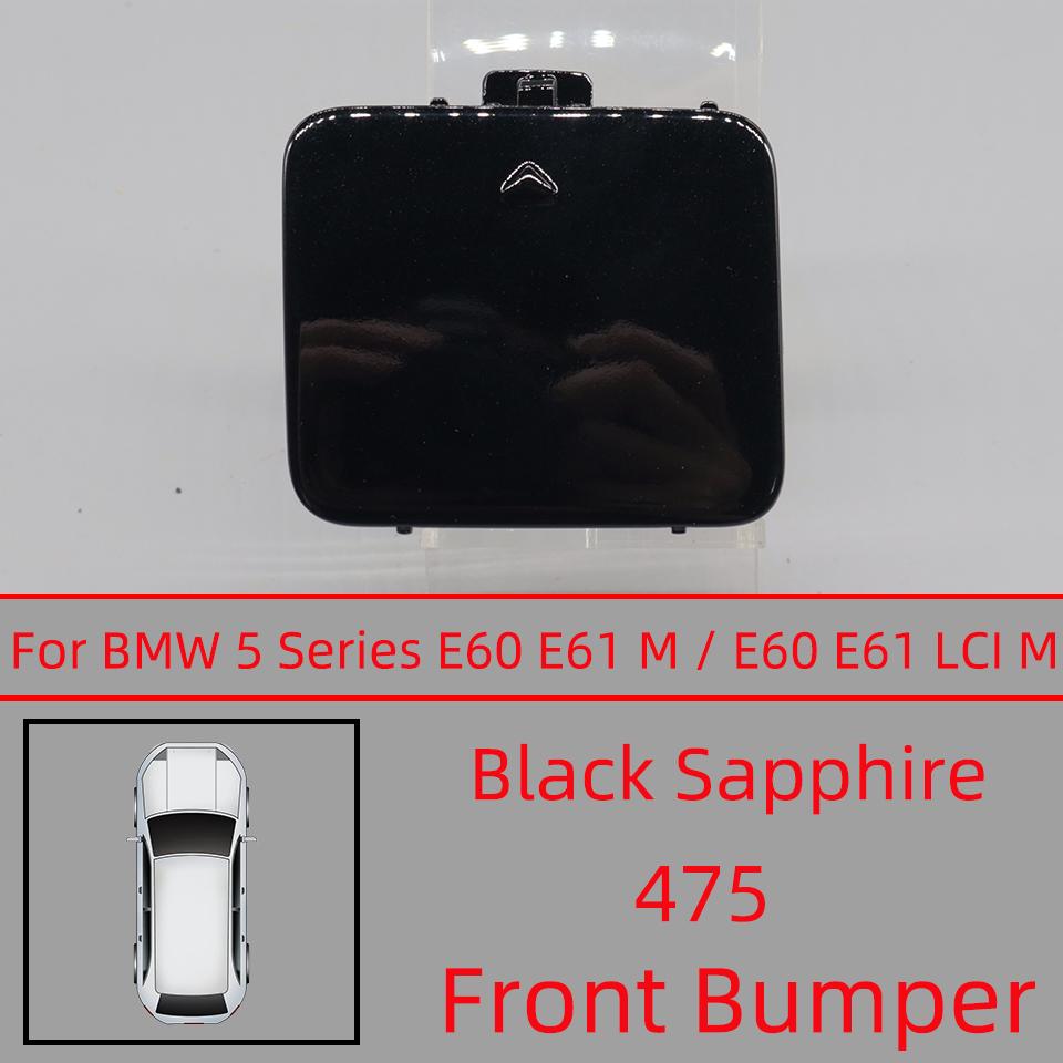 Decoration Trailer Cover Cap Front Bumper Towing Eye Hook Shell For BMW 5 E60 E61 LCI M-Sport 2004-2010 High Quality Spray Paint