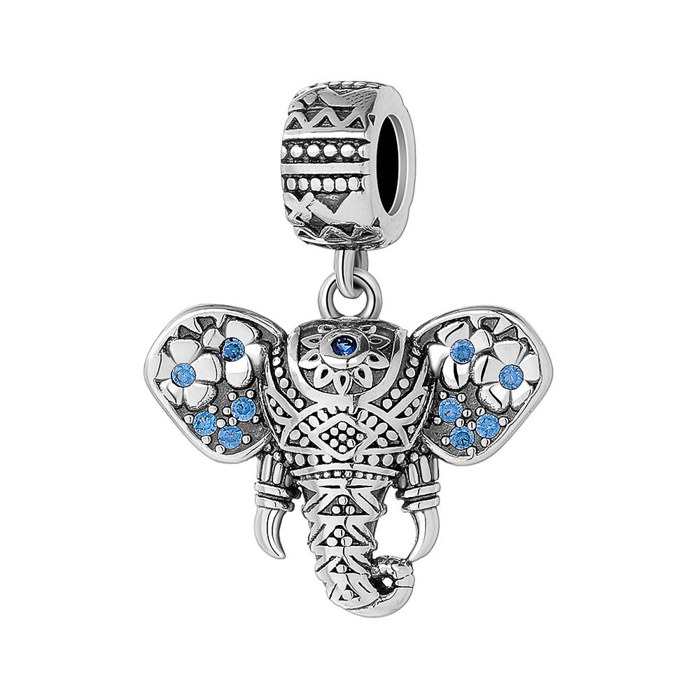 925 Silver Dog Claw Pendant Bracelet Charm Talisman for Men Women Birthday Gift Animal Jewelry Tiger Monkey Elephant Hedgehog