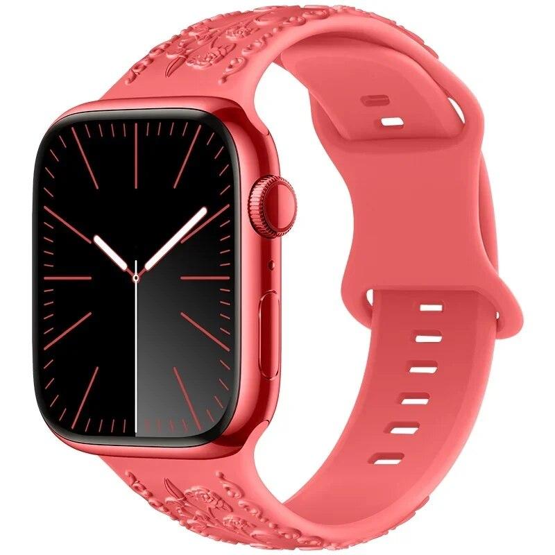 Compre Soft Silicone Band for Apple Watch Series 45mm 41mm
