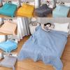 Couette d'été en coton lavable à l'eau avec teinture active pour chambre à coucher et dortoir