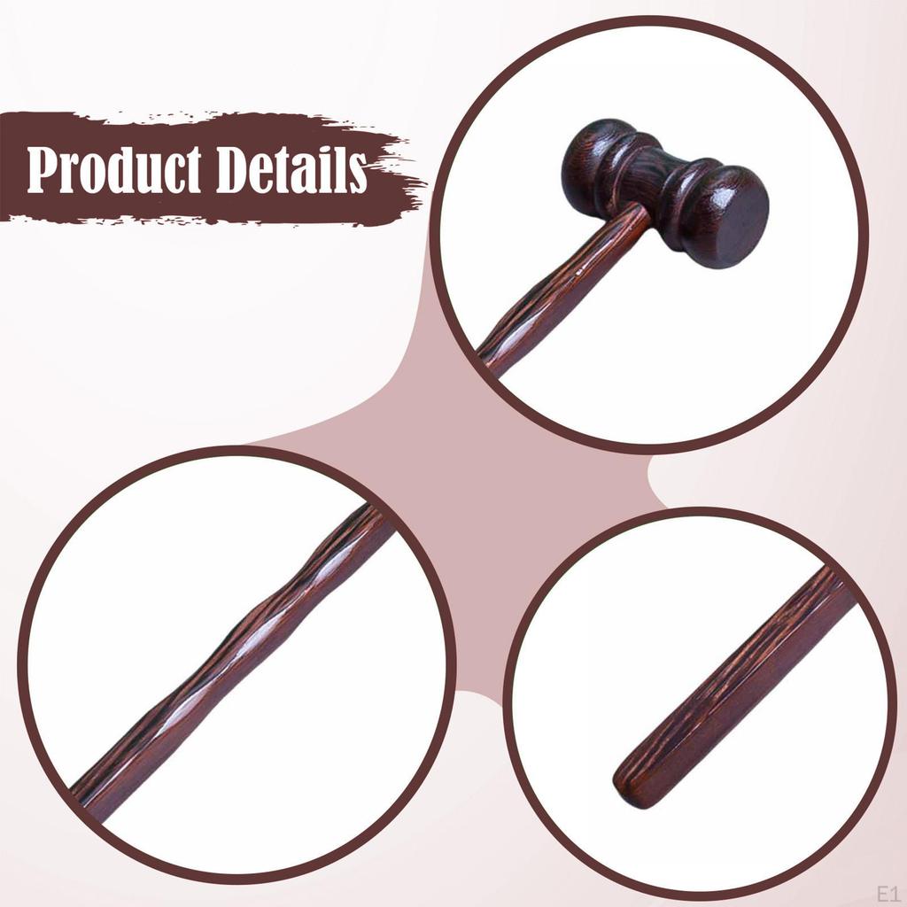 Massage Tool Manual Handheld Back Massager Wooden Body Massaging Device Comfortable Handle Full