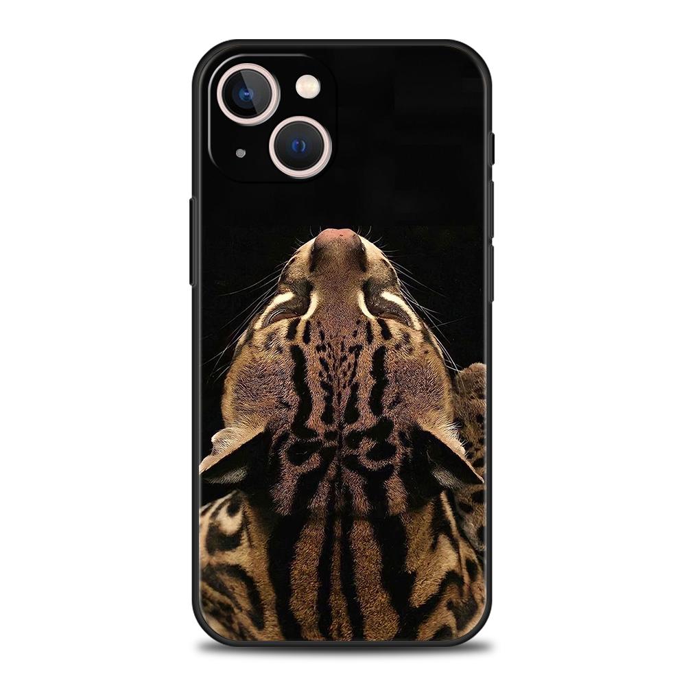 Luxury TPU Phone Case For iPhone 17 Air 16E 16 11 15 14 Pro MAX 12 13 7 8 Plus X XR XS SE 2022 Cover Fashion Tiger Leopard Print