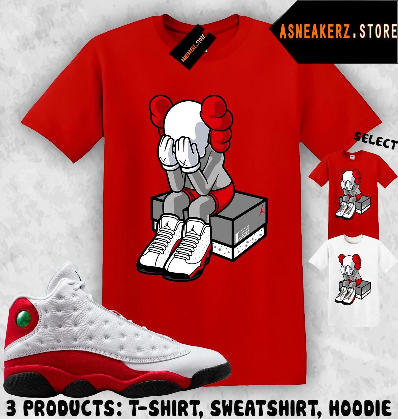 

Tee Shirt Matching AJ 13 Chicago 2026 Match Sneaker Sneakerhead Kawsone T shirt S