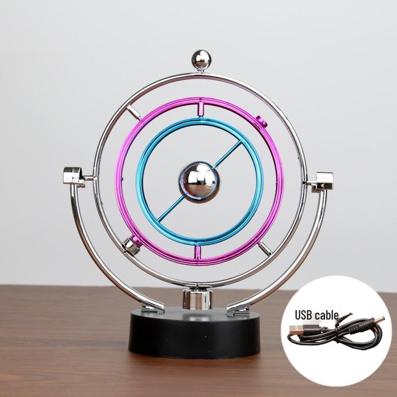 Nordic Perpetual Motion Ferris Wheel Ornament for Home and Wine Cabinet Display