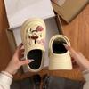 Popular Cute White Thick-soled Shit-stepping Hole Shoes, Summer Wear Heightening Bag Head Sandals