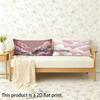 Pink Clouds Patterned Pillowcase Suitable For Sofa Bedroom Car Pillow Cover Cushion Rectangular Back Cushion