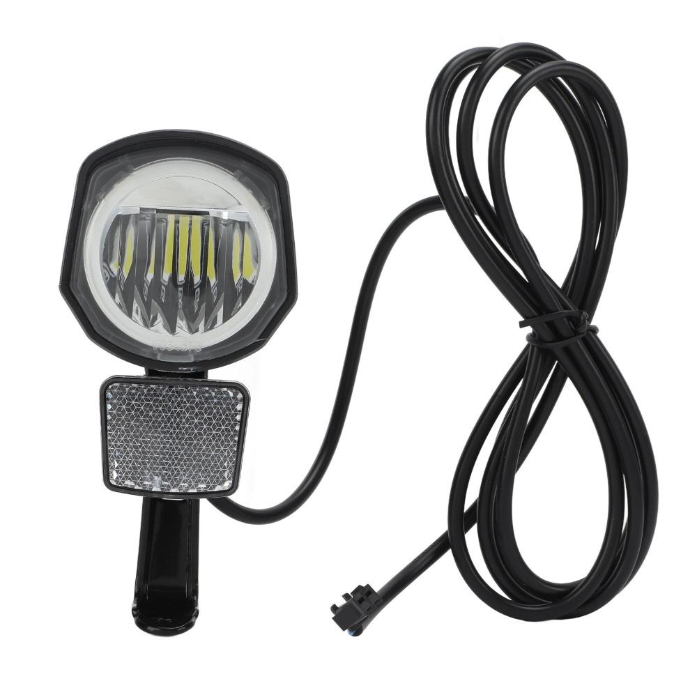 SM Plug Electric Bike Front Light 12V to 72V Electric Bike Headlight Ebike Headlight  Road Bikes