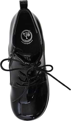 Yosuke Platform Sandals 4460102 Women's Black Enamel, Sizes 24.0cm-24.5cm