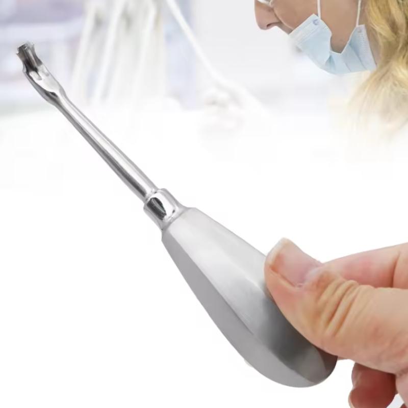 Dental Crown Removal Spreader Drill Remover Forcep Cross Broken Dental Repair Tool Non-Slip Root Elevator Dental Tool