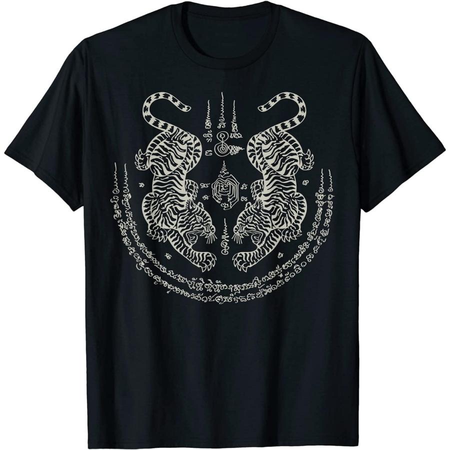 

Kiristyle Sak Yant Thai Tattoo Twin Tiger Muay Magical Thailand Gift Unisex T-Shirt Men Women Birthday Gift XXXXXL різнокольоровий